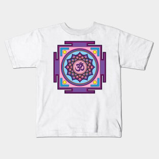 Om Mandala Kids T-Shirt